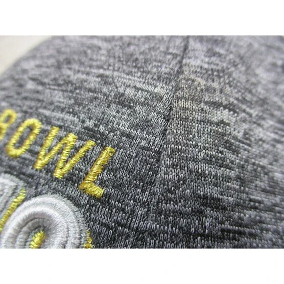 Denver Broncos Hat Cap Strap Back Gray Super Bowl Champions Football New Era Men - Picture 4 of 10